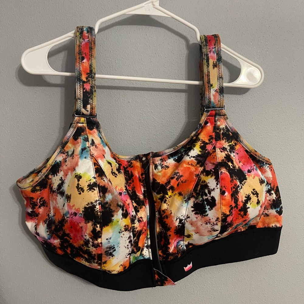 SHEFIT Ultimate Sports Bra Womens Zip Front 5X Luxe